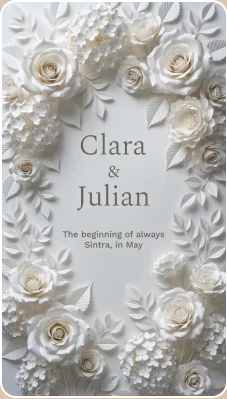The Paper Bloom design